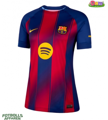 Barcelona Hemmatröja Kvinnor 2025-26 Kortärmad